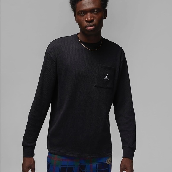 Jordan Other - ❤️Host Picks❤️[L]Nike Jordan Vintage Jordan Long Sleeve  Training Shirt Black